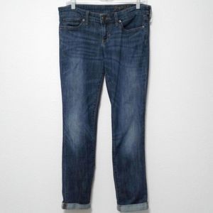 Gap Premium Boyfriend cuffed ankle crop jeans